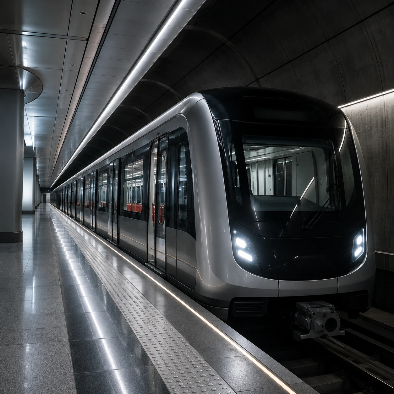 Modern subway transit system — Aether Systems Austin project
